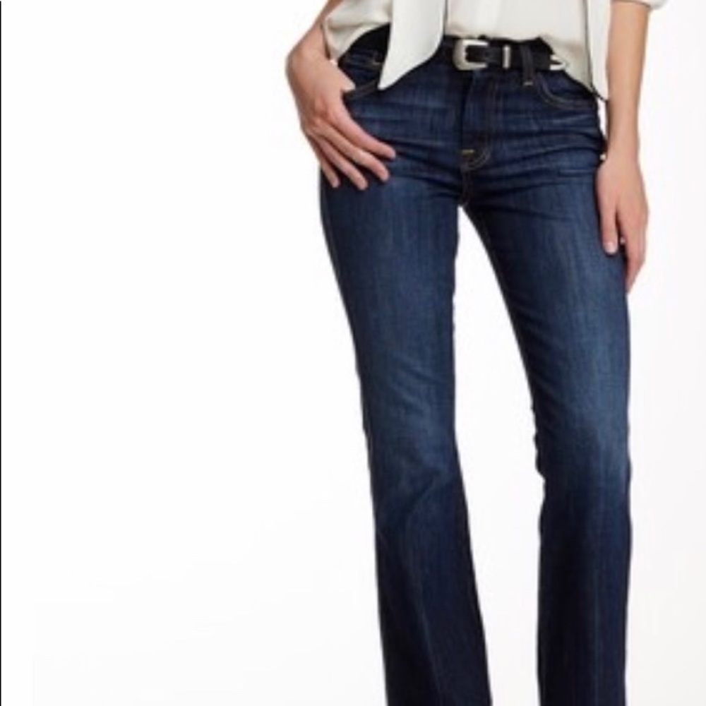 7 for all mankind A pocket flare jean